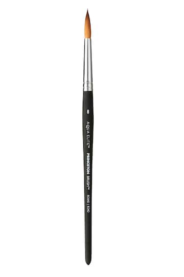 Michaels, Princeton™ Aqua Elite™ Synthetic Round Watercolor Brush – Category: Watercolor